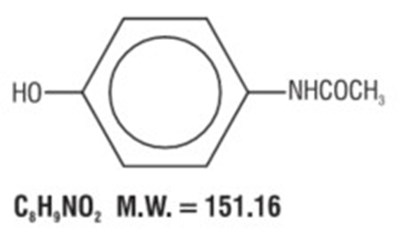 Acetaminophen Structure (Acetaminophen Structure)